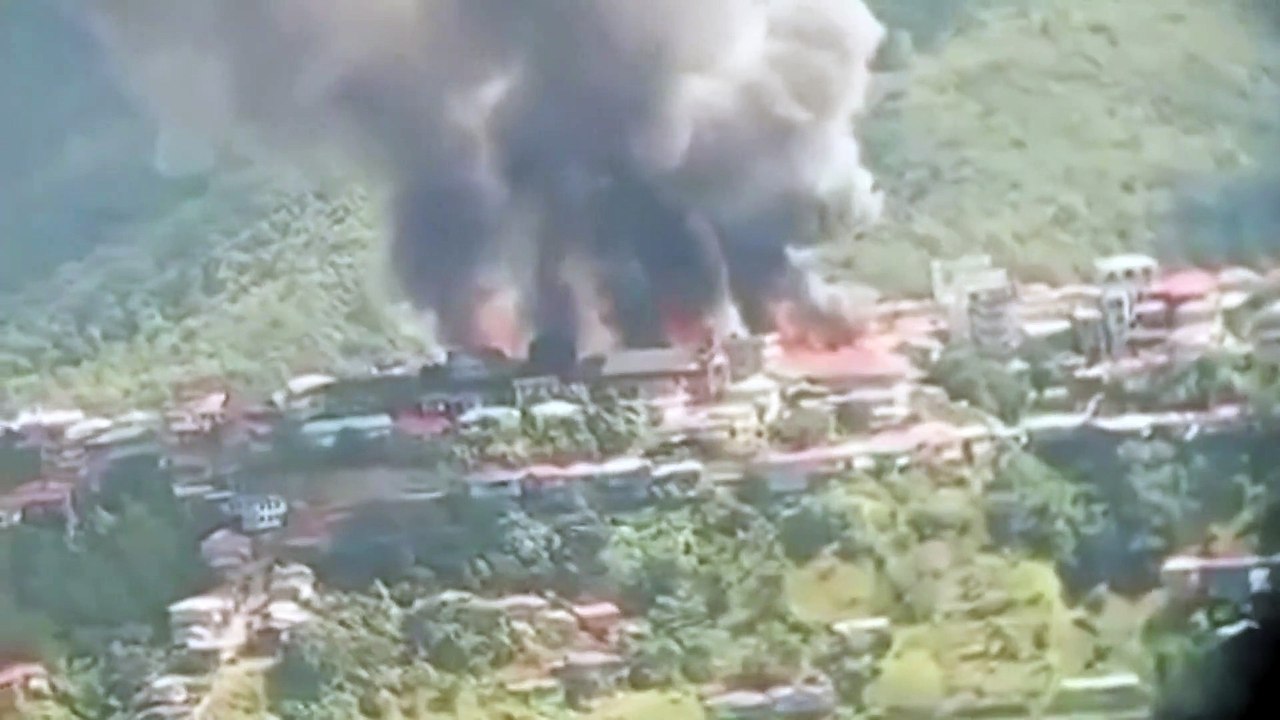 Myanmar: Luftwaffe bombardiert Kleinstadt