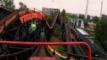 Vuoristorata Roller Coaster (Linnanmaki Amusement Park - Helsinki, Finland) - 4K Roller Coaster POV Video