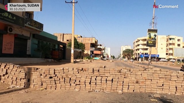 Soudan : les rues vides de Khartoum avant des manifestations contre le coup d'Etat