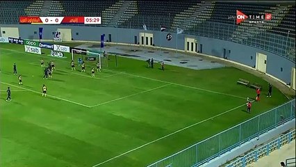 جون إيبوكا يسجل الهدف الأول لإنبى في شباك المقاولون