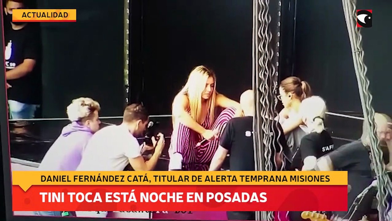 Tini toca está noche en Posadas
