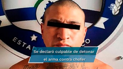 Confiesa Jorge N haber disparado contra chófer de combi