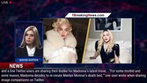 Madonna Facing Backlash After Recreating Marilyn Monroe Last Photoshoot - 1breakingnews.com