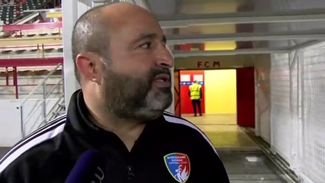 Interview maritima: Momo Sadani après l'élimination de Marignane-Gignac à Martigues