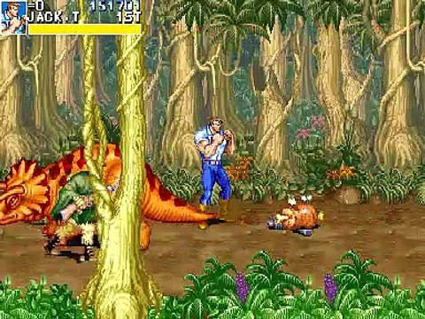 Cadillacs and Dinosaurs online multiplayer - arcade