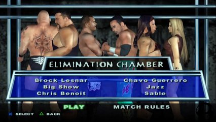 Here Comes the Pain Brock Lesnar vs Big Show vs Chris Benoit vs Chavo Guerrero vs Jazz vs Sable