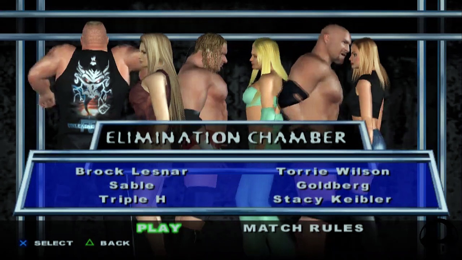Here Comes the Pain Brock Lesnar vs Sable vs Triple H vs Torrie Wilson vs  Goldberg vs Stacy Keibler - 동영상 Dailymotion