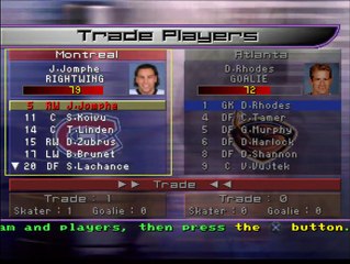 NHL Blades of Steel 2000 online multiplayer - psx