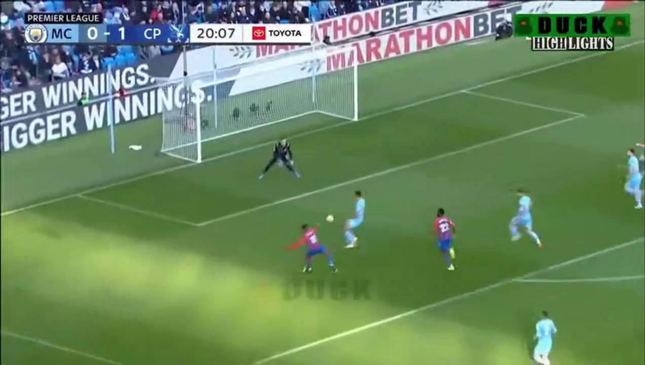 Manchester City vs Crystal Palace 02 All Goals Highlights HD