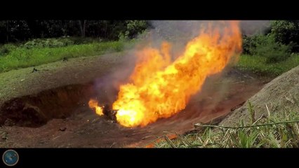 US Marine • Bomb Disposal Team • Make Old Depth Charges Safe • Republic of Palau Pacific Region