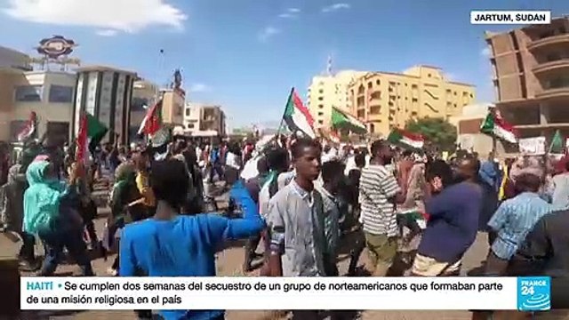 Miles de ciudadanos tomaron las calles de varias ciudades de Sudán