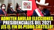 PERÚ LIBRE: PODER JUDICIAL ADMITE DEMANDA PARA ANULAR ELECCIONES 2021 ¡ADIÓS PEDRO CASTILLO!