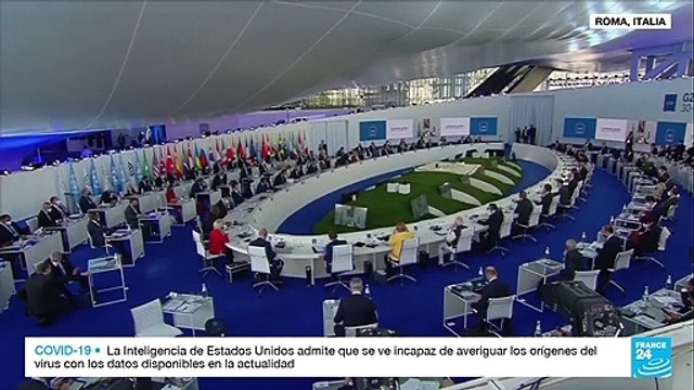 Los líderes del G20 iniciaron en Roma, Italia, este 30 de octubre su primera cumbre presencial