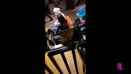 Kim Kardashian & Pete Davidson Were ‘Holding Hands’ At Knott’s Berry Farm