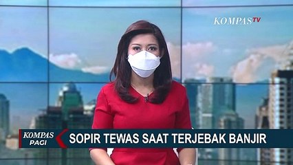 Sopir Ekspedisi Ditemukan Meninggal Dunia Saat Terjebak Banjir di Dalam Mobil Selama 2 Jam