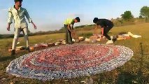 एक लाख पटाखें एक साथ 100000 WALA FIRECRACKER TESTING