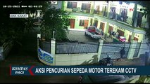 Curanmor di Kontrakan Terekam CCTV, Pelaku Beraksi Tanpa Menggunakan Alas Kaki!