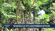Tim Inafis Olah TKP Terkait Kasus Penembakan Komandan Tim BAIS TNI