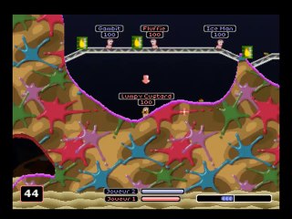 Worms Armageddon online multiplayer - psx