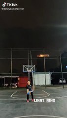 Denny sumargo freestyle shot BASKETBALL
