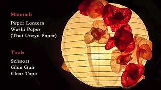 Beautiful Paper Flower Lantern