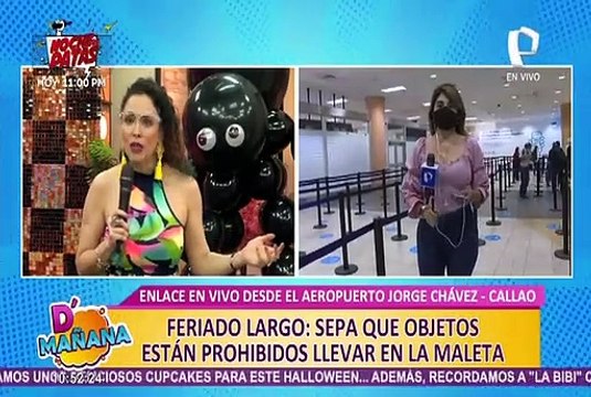 Feriado largo: sepa qué objetos están prohibidos de llevar en la maleta de viaje