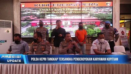 Polda Kepri Tangkap Tersangka Dugaan Pengeroyokan Karyawan Kopitiam di Kota Batam