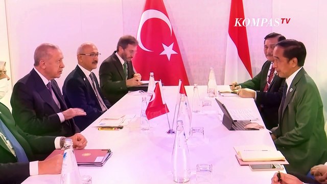 Bertemu Presiden Turki Recep Tayyip Erdogan, Presiden Jokowi Bahas Ini..