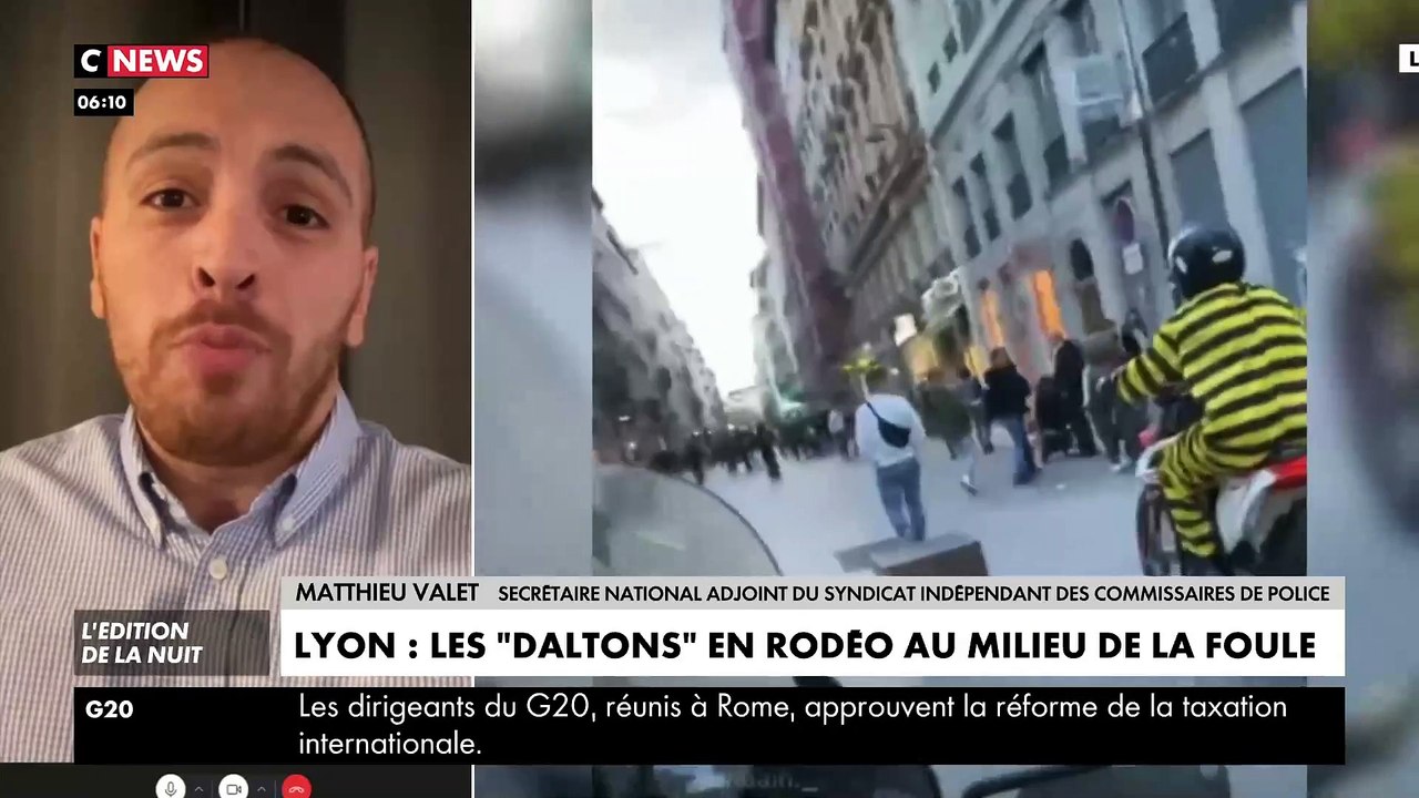Lyon : Un membre du collectif de rap des "Dalton" en garde à vue après un nouveau rodéo urbain au milieu de la foule place Bellecour