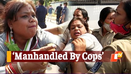 Odisha: Female Congress Worker Allegedly Manhandled During Protest Over Mamita Murder Case