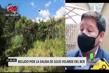 Bellido sobre permanencia de Velarde en el BCR: “Creo que es necesario hacer los cambios”
