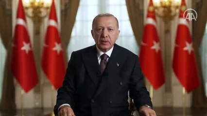 Cumhurbaşkanı Erdoğan, "Almanya'ya Göçün 60. Yılı" programına video mesaj gönderdi