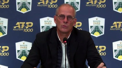 ATP - Rolex Paris Masters 2021 - Guy Forget sur le forfait de Ugo Humbert à Bercy : "Je regrette son retrait... j'espère qu'il sera vite dans le Top 10 mondial"