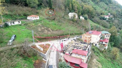 GÖRÜNMEYEN ŞEHİT MEZARI İÇİN 100 METRE YAKININA ANIT DİKİLDİ