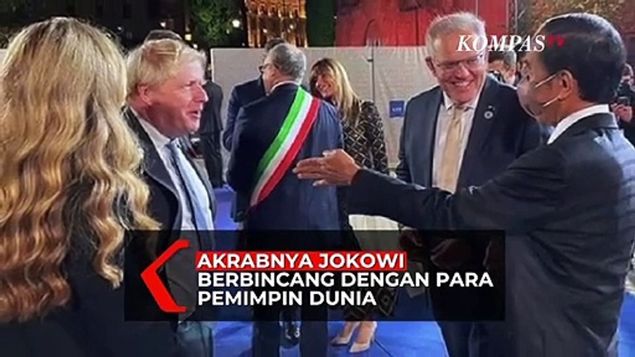 Akrabnya Jokowi Berbincang dengan Para Pemimpin Dunia di KTT G20