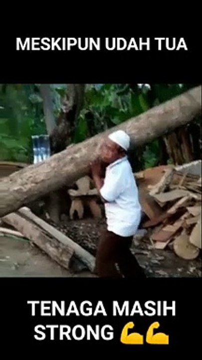 KAKEK KUAT,, TENAGA STRONG || TONTON SAMPAI HABIS BIAR GAK SALAH PAHAM...