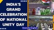 National Unity Day: Indian athletes partake in parade at Statue of Unity | Amit Shah | Oneindia News