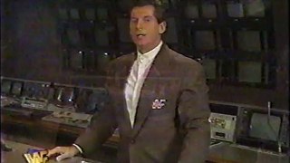 Vince McMahon Announcement [1995-12-02]