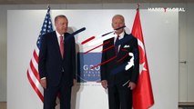 Son dakika... Cumhurbaşkanı Erdoğan ve ABD Başkanı Biden Roma'da bir araya geldi