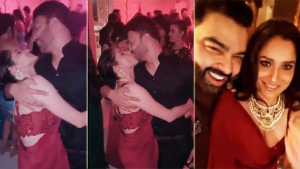Ankita Lokhande & Vicky Jain Share A Passionate Kiss At Diwali Party