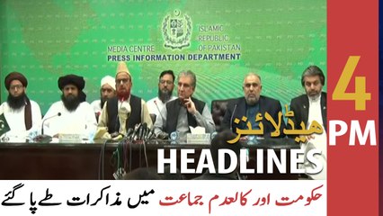 ARY News | Headlines | 4 PM | 31st October 2021