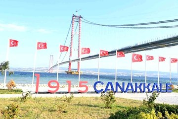 Çanakkale'nin incisi 1915 Çanakkale Köprüsü'nde son 6 tabliye