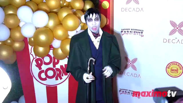 Tyga Darren Dzienciol's CARN*EVIL Halloween Party Red Carpet