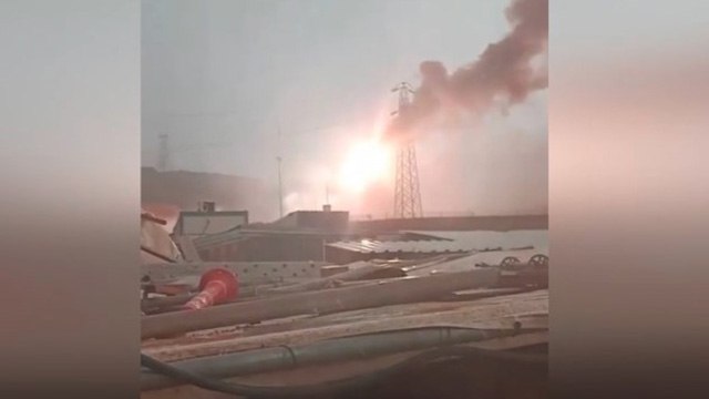 Akkuyu Santrali'nde trafo patladı, yangın çıktı