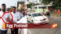Odisha: Congress Workers Hurl Eggs At Union Minister Ajay Mishra Over Lakhimpur Kheri Violence