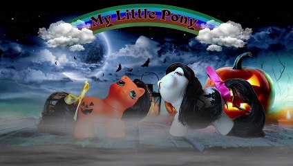 MY LITTLE PONY-BABY LIL PUMKIN AND BABY BATTY BOO