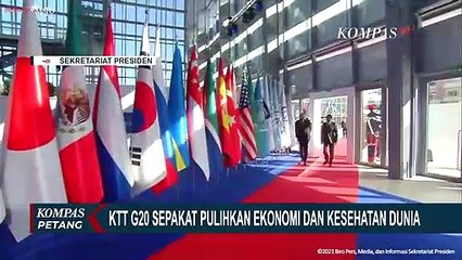 KTT G20 Sepakat Pulihkan Ekonomi dan Kesehatan Dunia