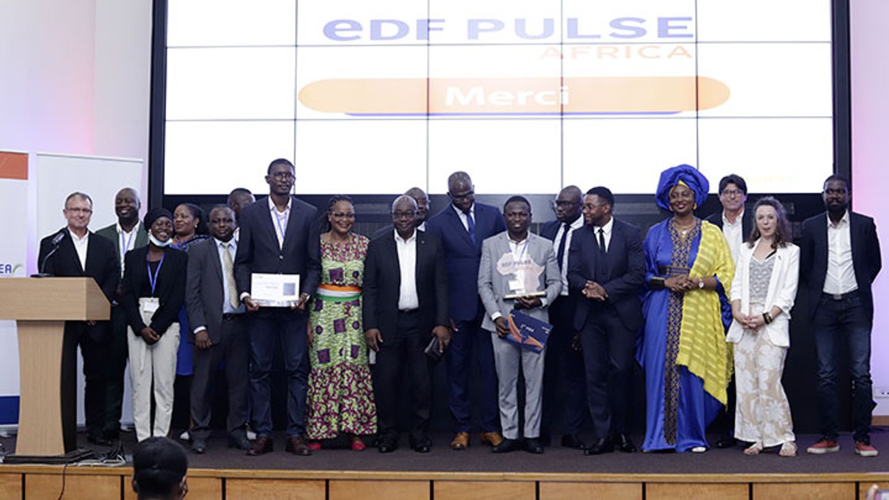EDF récompense les lauréats du prix EDF Pulse Africa 2021