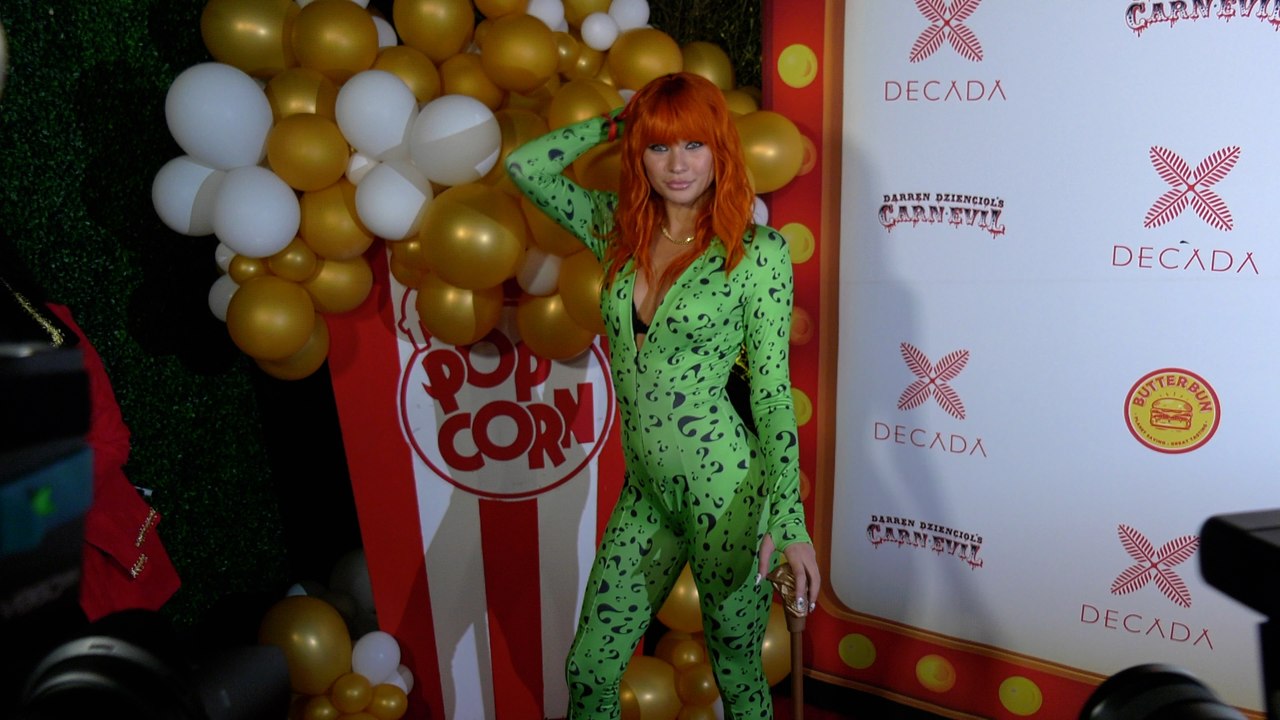 Josie Canseco "Darren Dzienciol's CARN*EVIL Halloween Party" Red Carpet