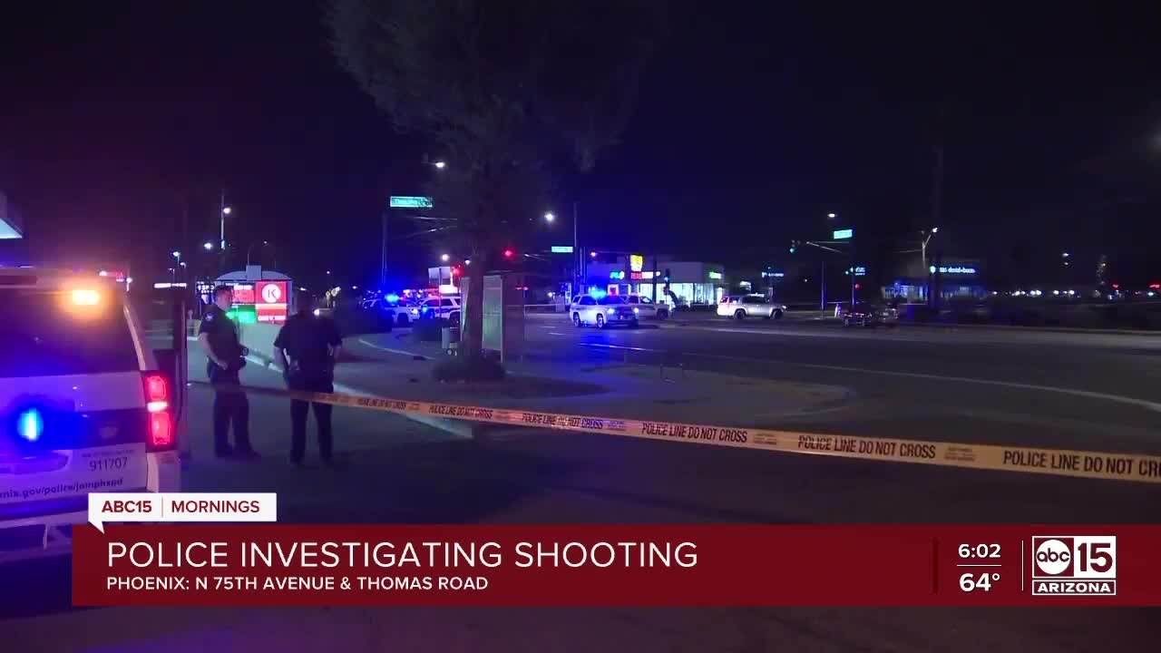 At least 1 shot near 75th Ave. and Thomas Rd.